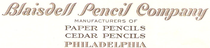 Blaisdell Pencil Co.