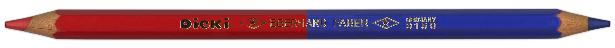 Eberhard Faber Dicki Colored Red & Blue lead