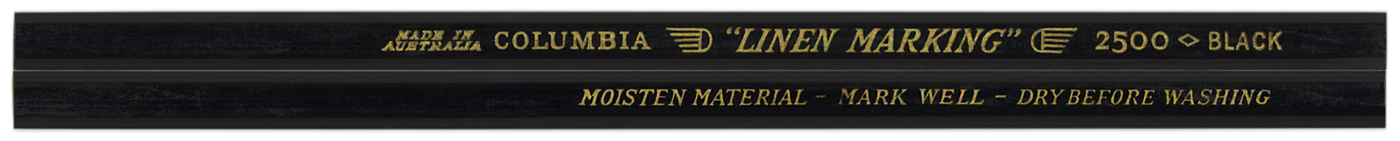 Columbia Linen Marker Black Australia