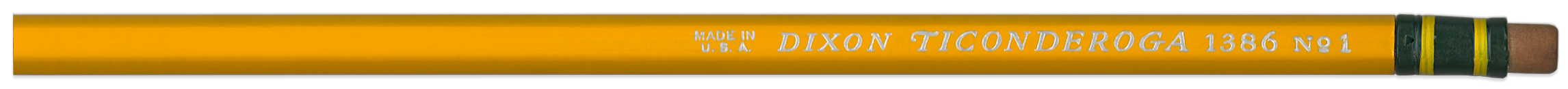 Dixon Ticonderoga 1386 No. 1 Pencil